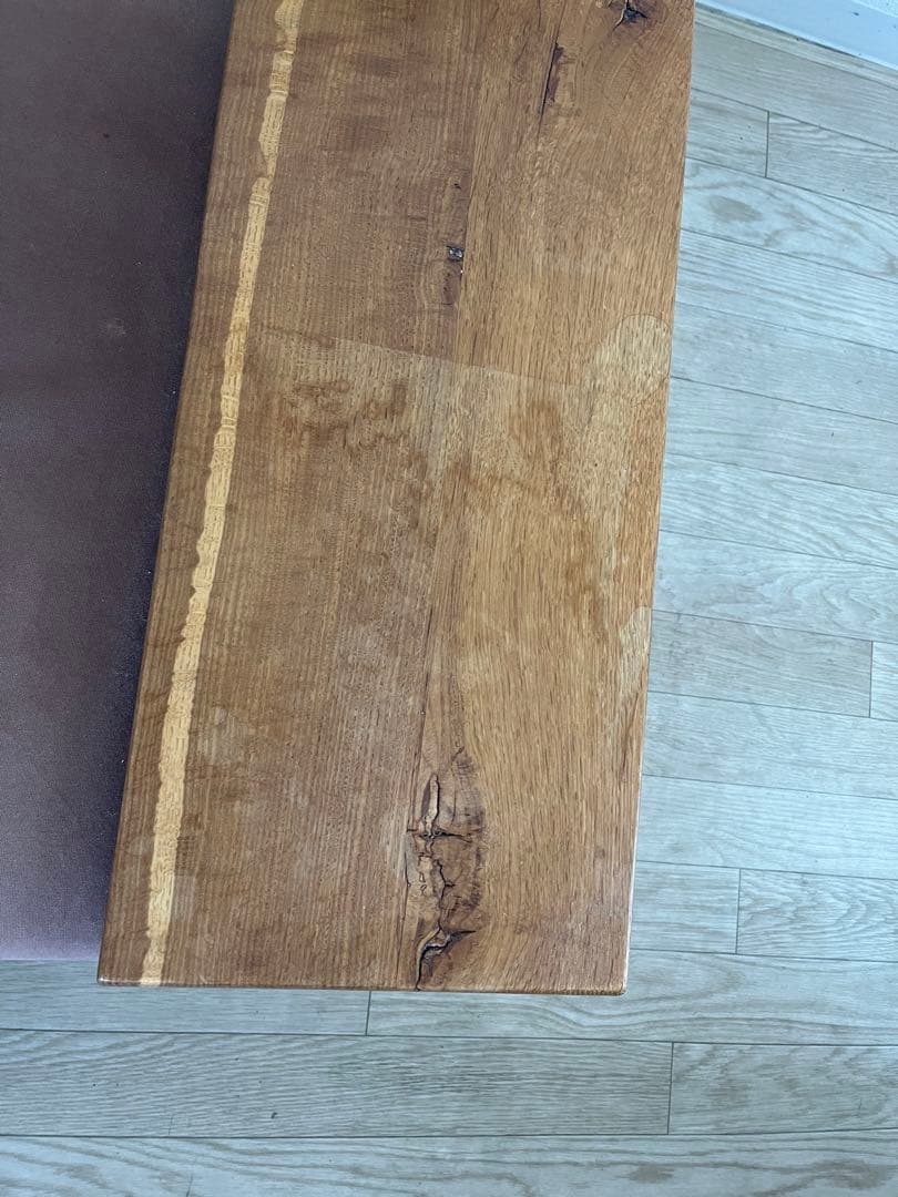 飛騨産業　森のことば　オーク無垢　ソファ（両肘付）クッション無　2000年代初期