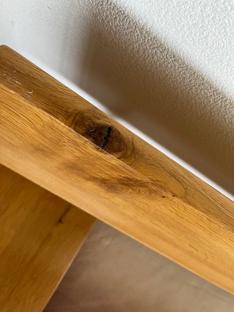 飛騨産業　森のことば　オーク無垢　ソファ（両肘付）クッション無　2000年代初期