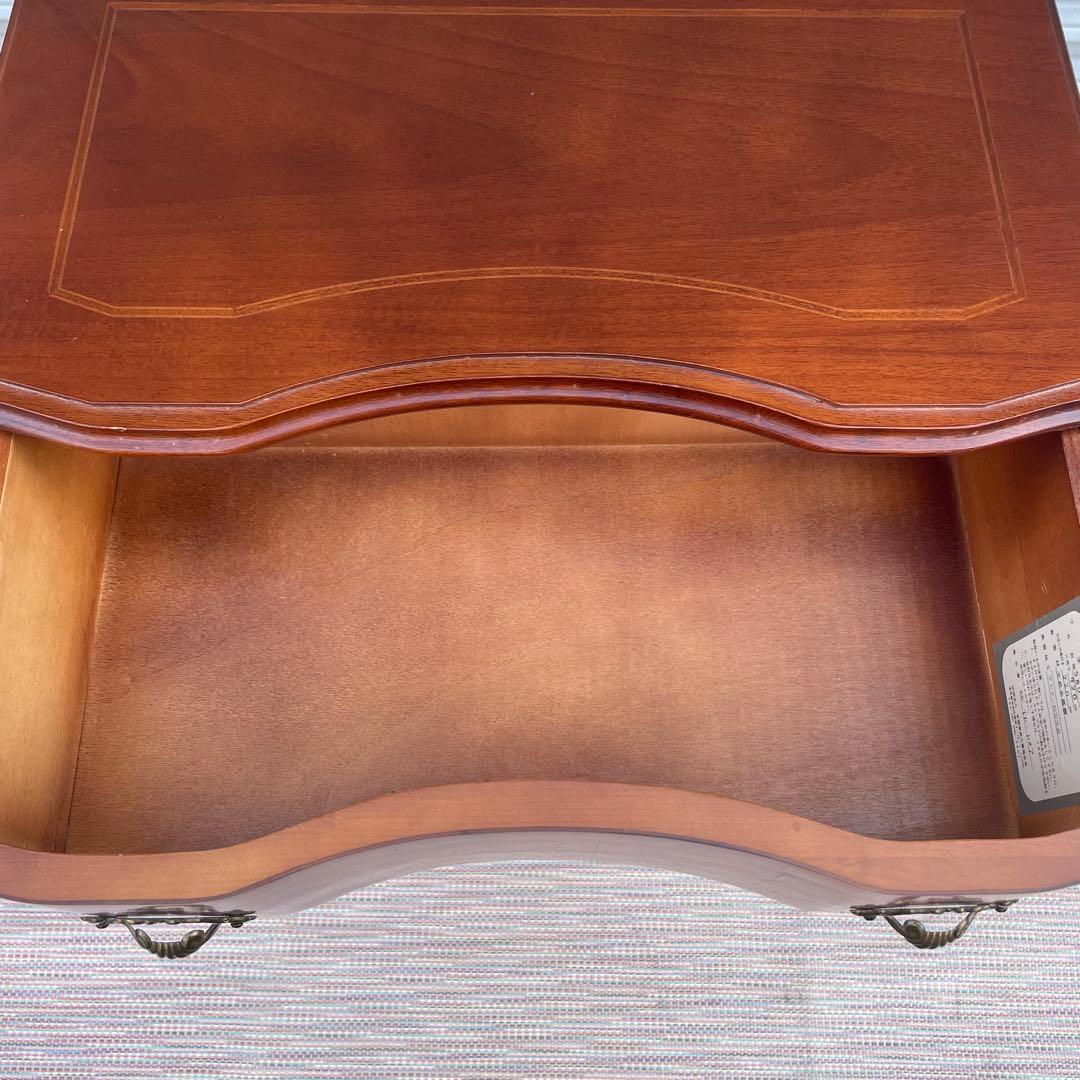 【送料込】アンティーク　象嵌細工　5段チェスト　イタリア調　ヴィンテージ　家具