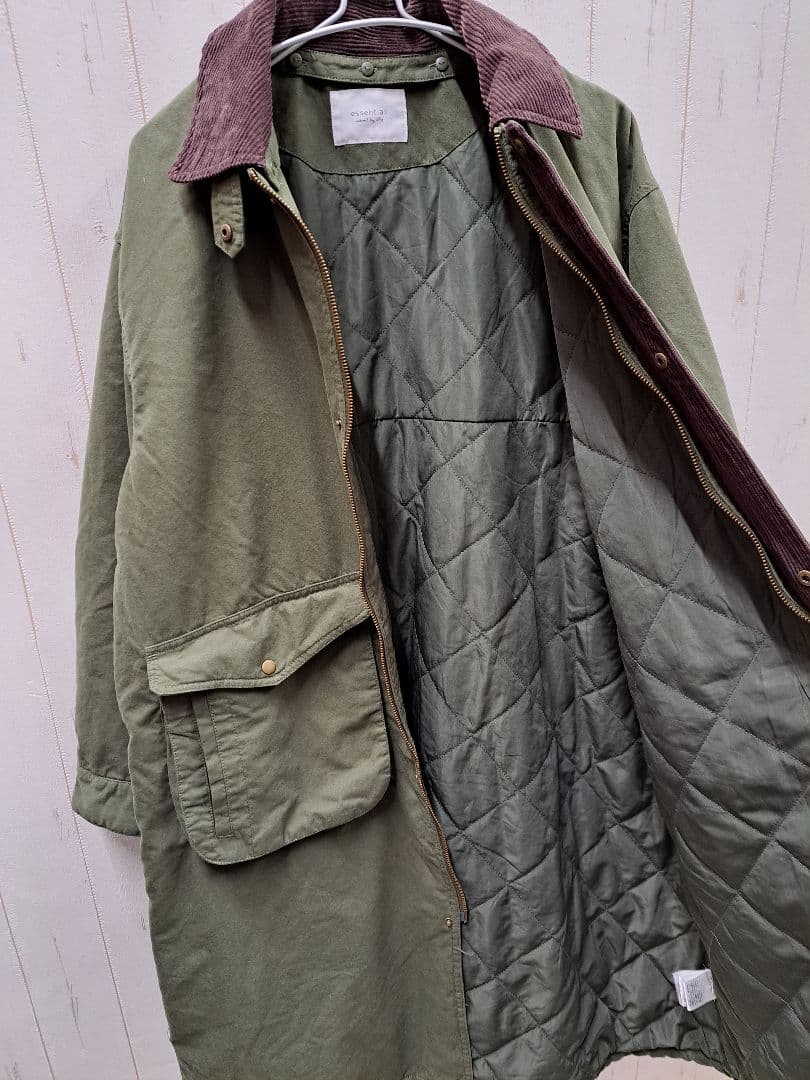 studio CLIP natural by clip フィッシングロングコート