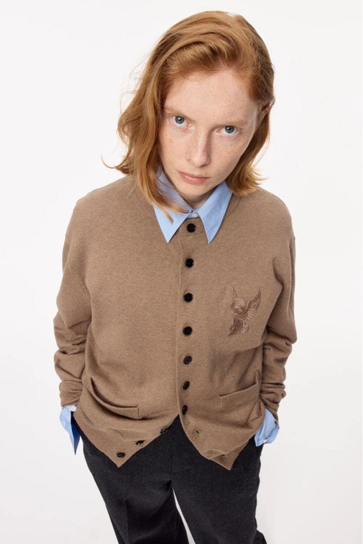 MASU 10 BUTTONS CARDIGAN 48 公式完売品 ベージュ