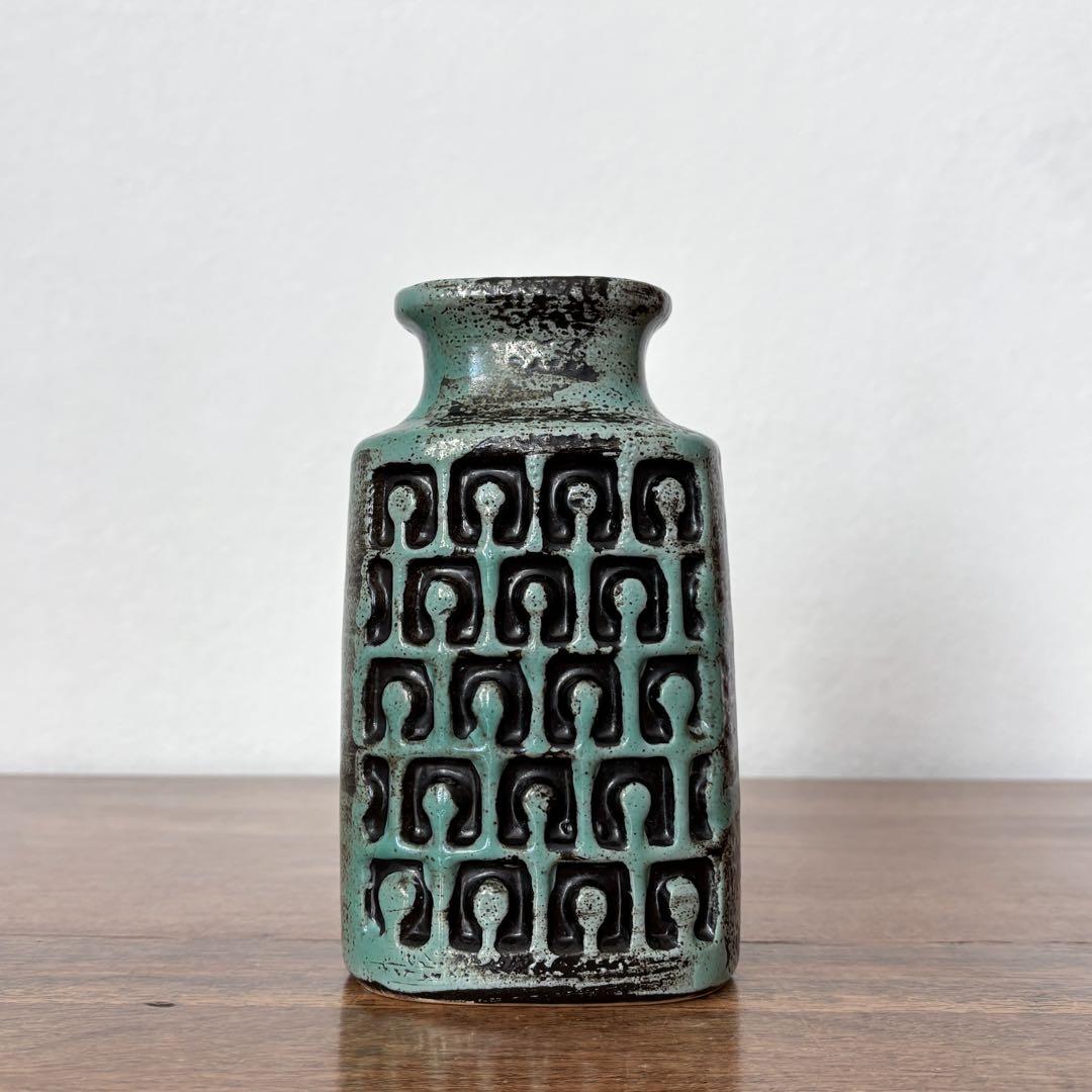 【東ドイツ Haldenslebenの花瓶】ヴィンテージ 409