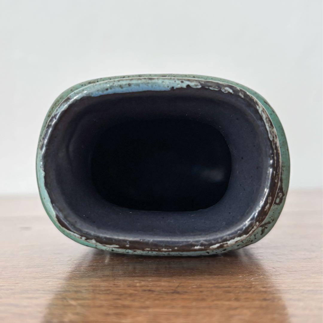 【東ドイツ Haldenslebenの花瓶】ヴィンテージ 409