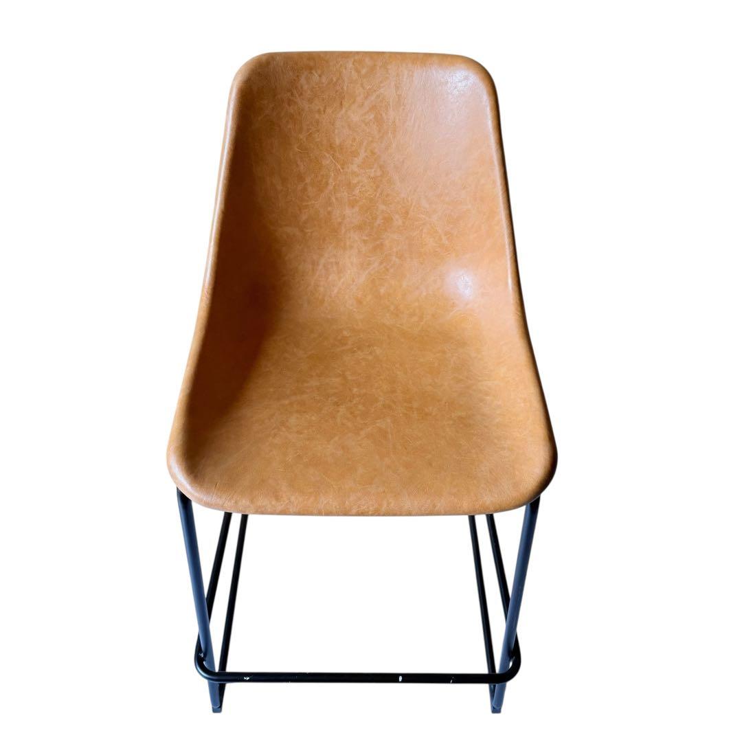 CRASH GATE クラッシュゲート ハイチェア カウンターチェア キャメル