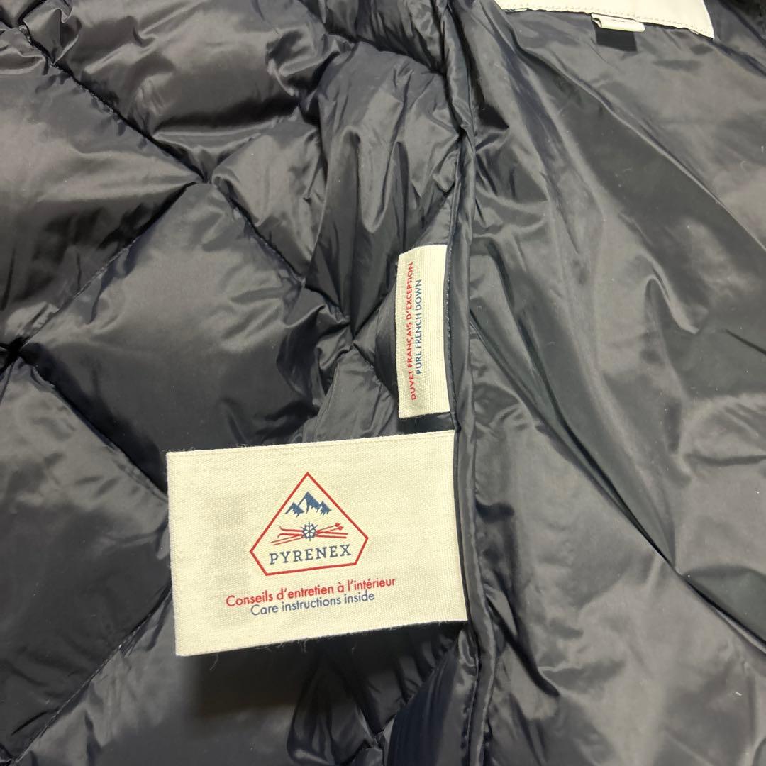 新品　38 ピレネックス　NACRE 2 VEST ダウンベスト　インナー