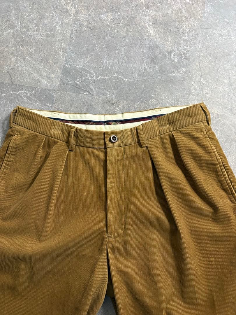 パンツ Ralph Lauren 2tuck wide corduroy pants
