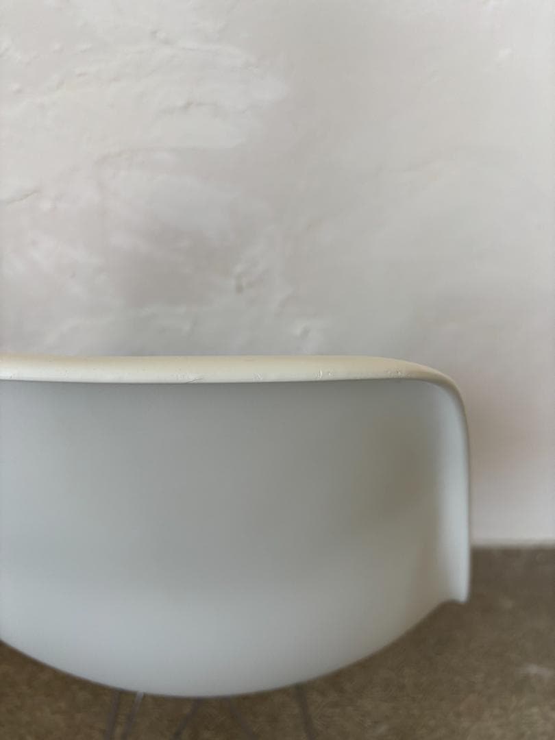 イームズ/Eamesシェルチェア ホワイト×オレンジ A