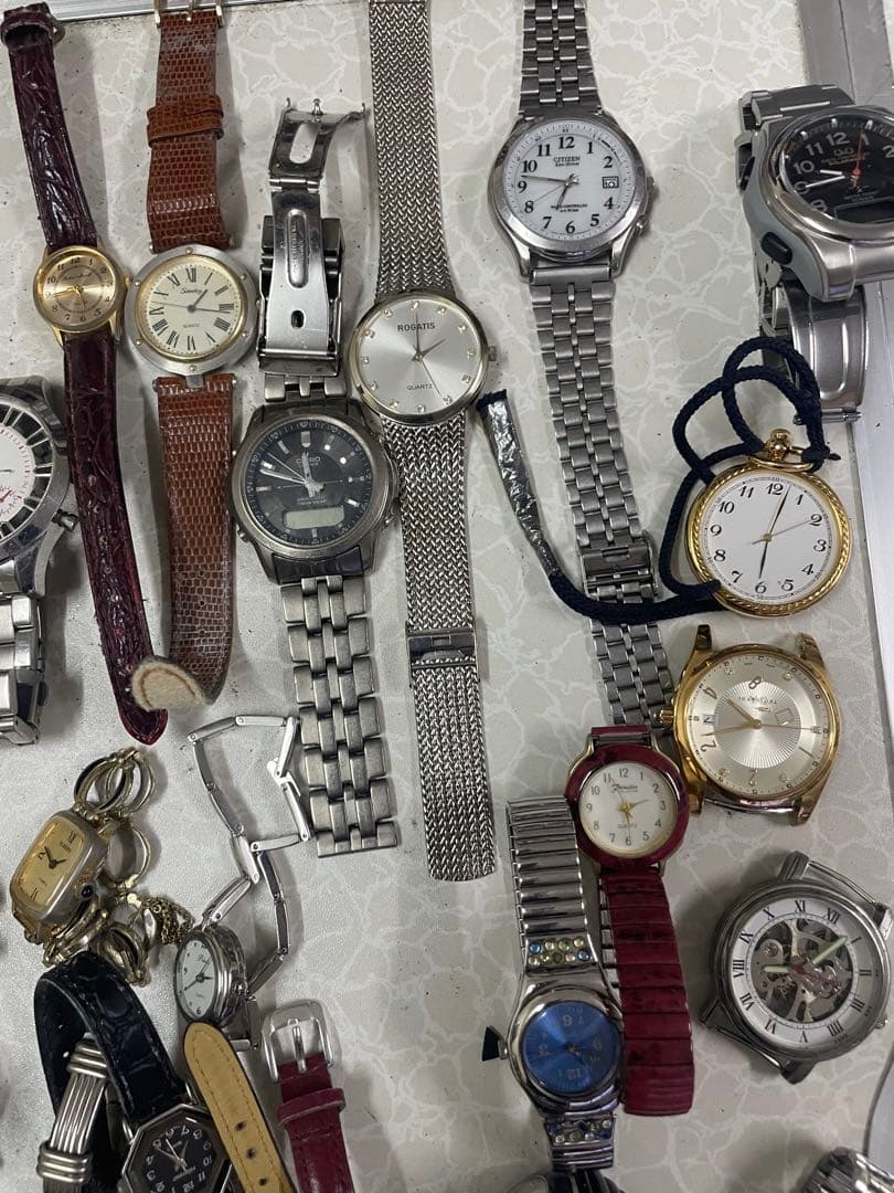 ❷時計86個まとめ売り SEIKO16個あり 手巻き、自動巻き
