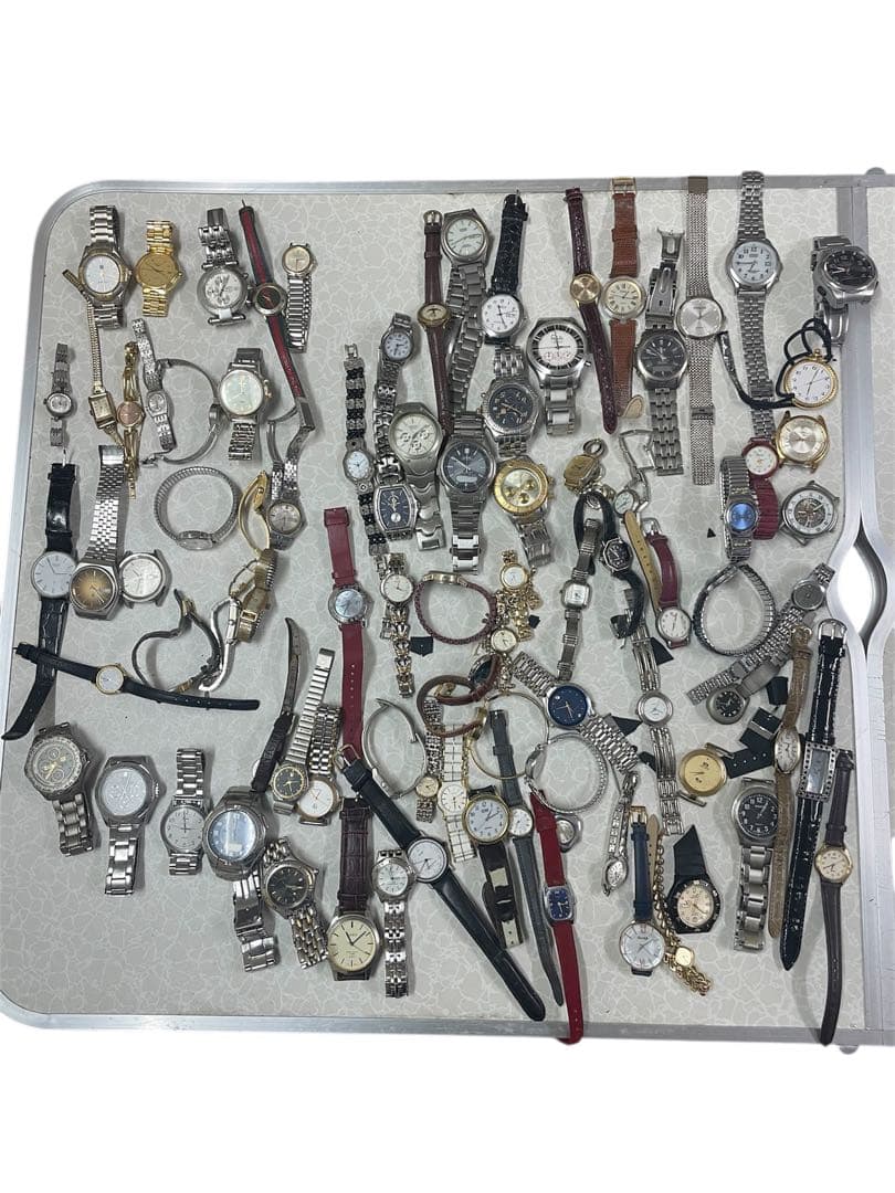 ❷時計86個まとめ売り SEIKO16個あり 手巻き、自動巻き