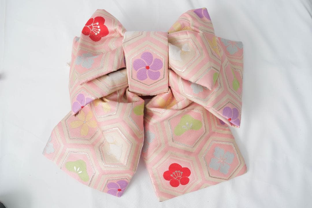 七五三　7歳女の子着物　花柄 黒地