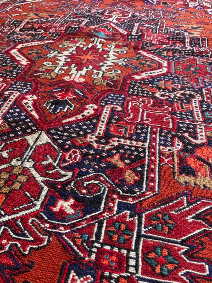 【在庫一掃セール】アゼルバイジャン キリム ウール 200cm×112cm