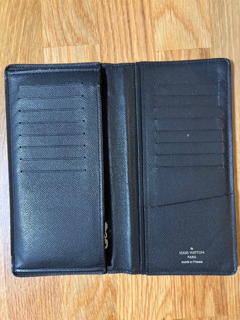 ルイヴィトン 長財布 ブラック レザー メンズ レディース 正規品