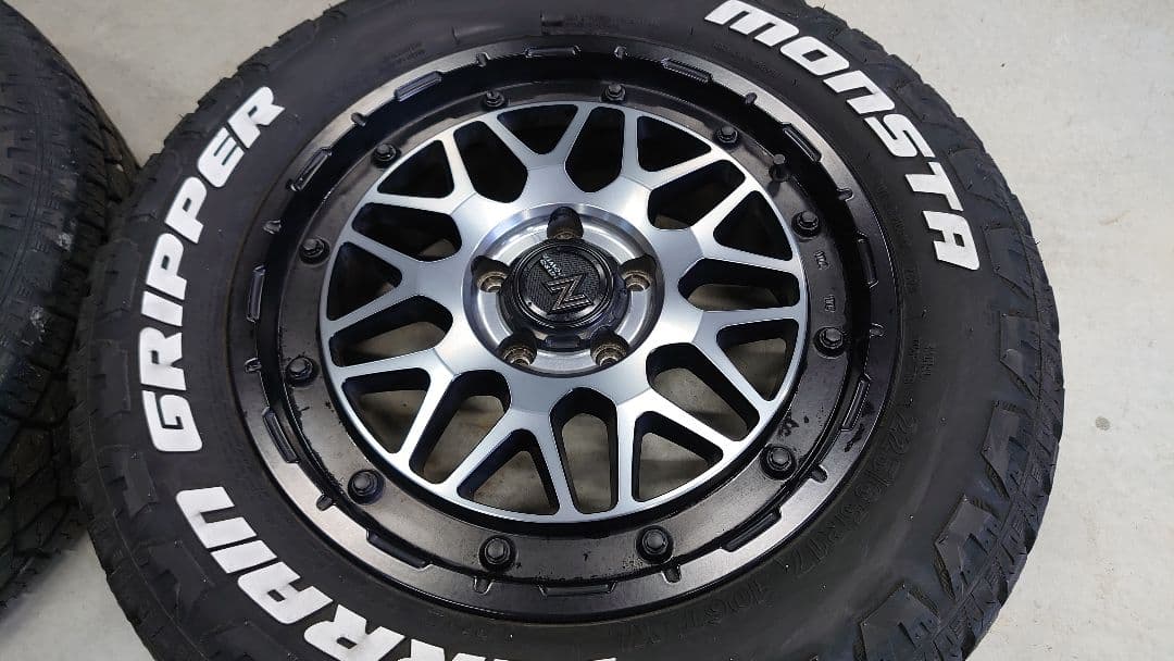 ナイトロパワー☆スティンガーM29☆モンスタタイヤ225/65R17☆中古品☆