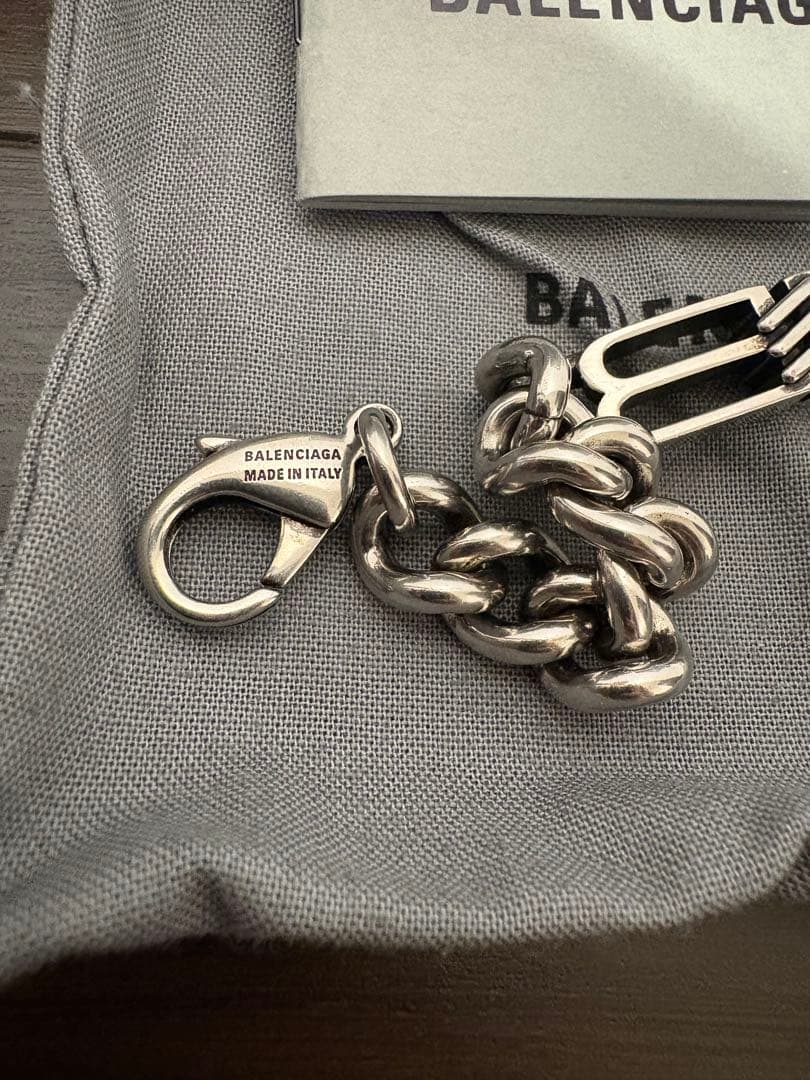 バレンシアガ ブレスレット メンズ BB Icon チェーン