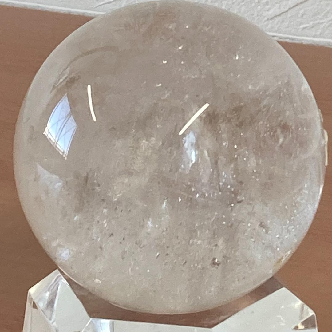 水晶球 マダガスカル産 504g 台座付き クリスタル パワーストーン 風水