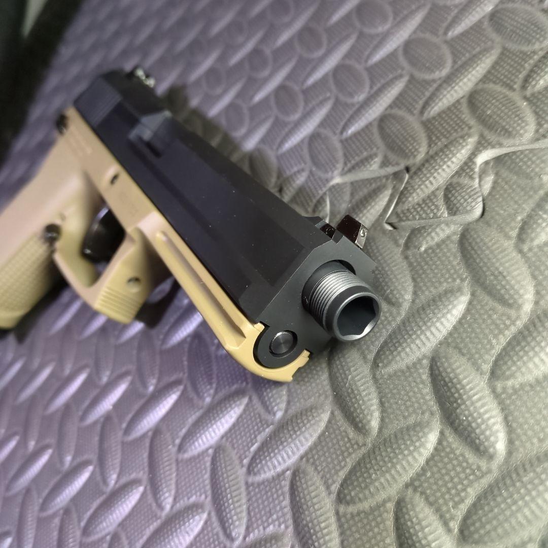 【KSC】MK23 ソーコムピストル (CO2) タンカラー ABS