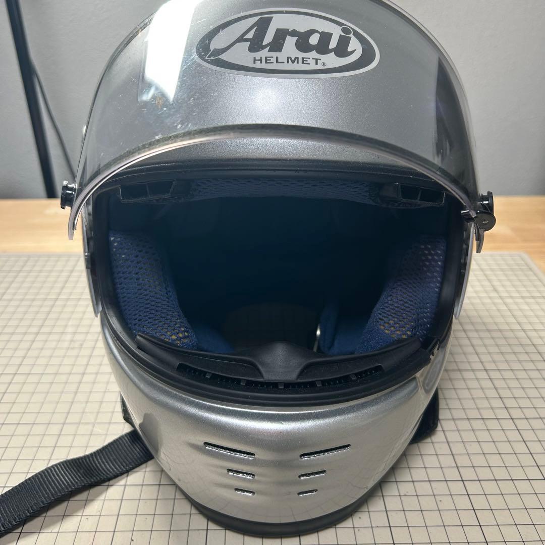 美品 Arai RAPIDE-OV 59-60cm Lサイズ 希少 ラパイドOV