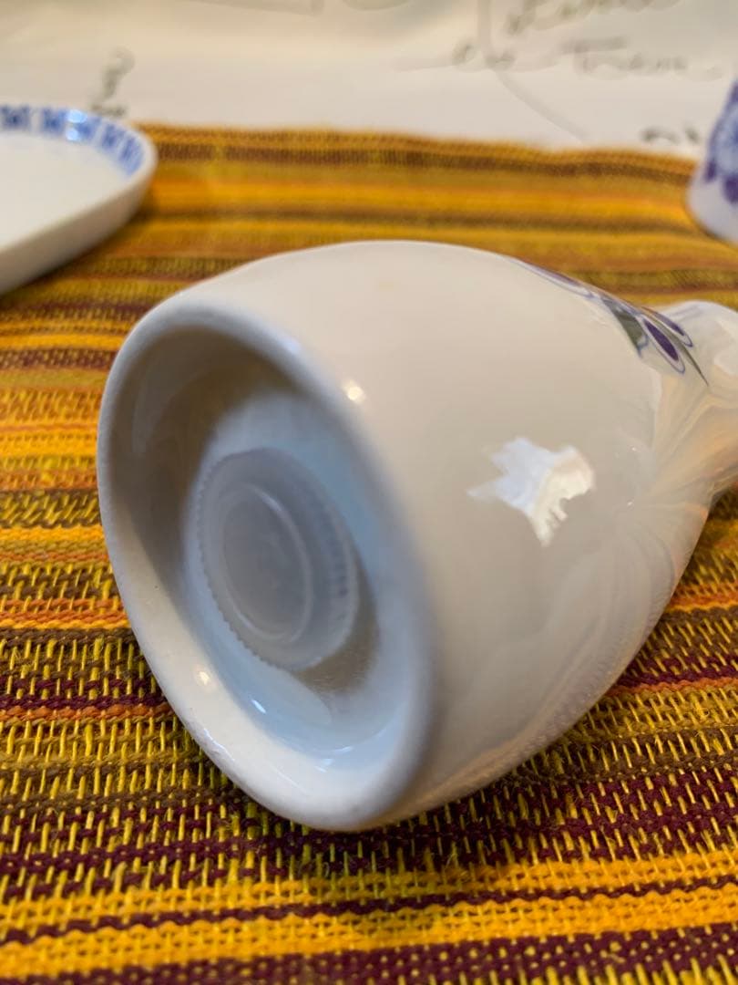 北欧ビンテージ　figgjo フィッギオ　美品Lotte柄の可愛い調味料セット！