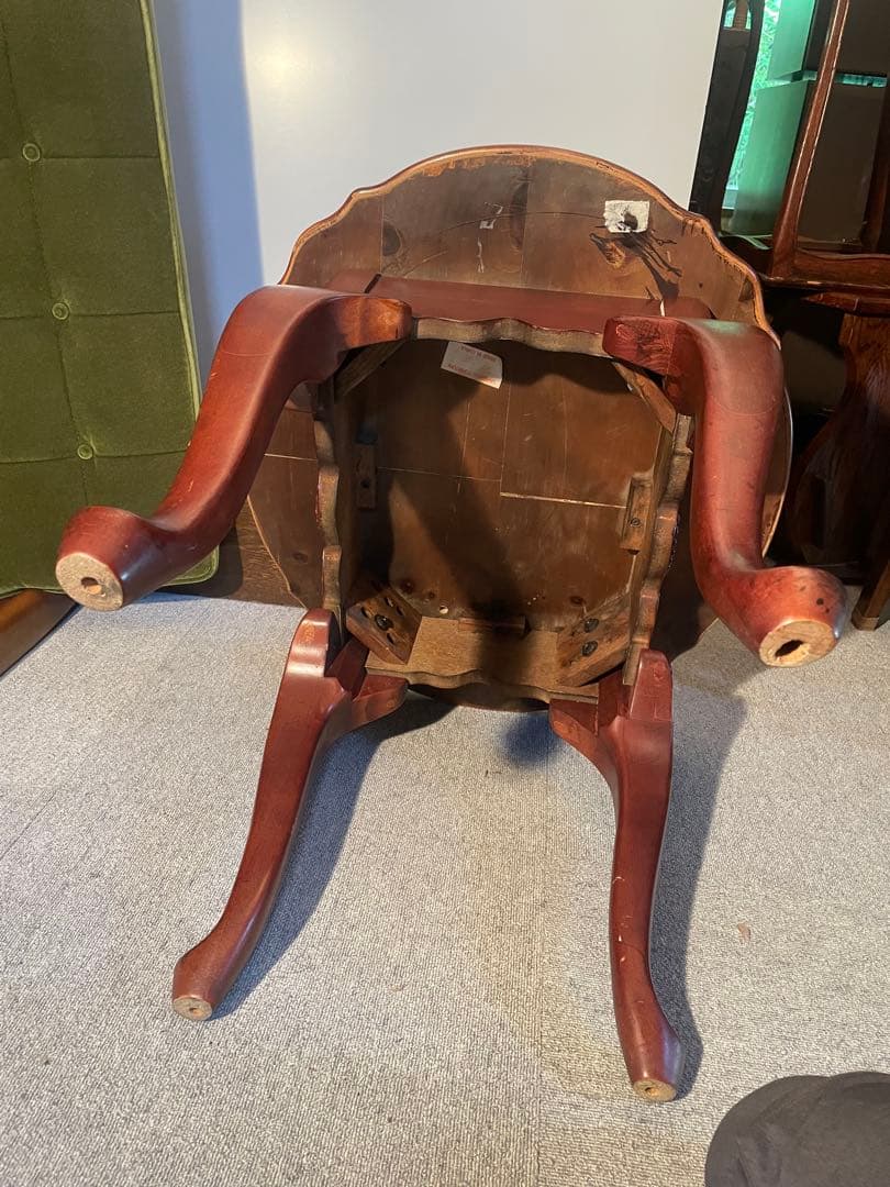 ユニバーサルファニチャー 猫脚サイドテーブル 高級クラシック　現状品