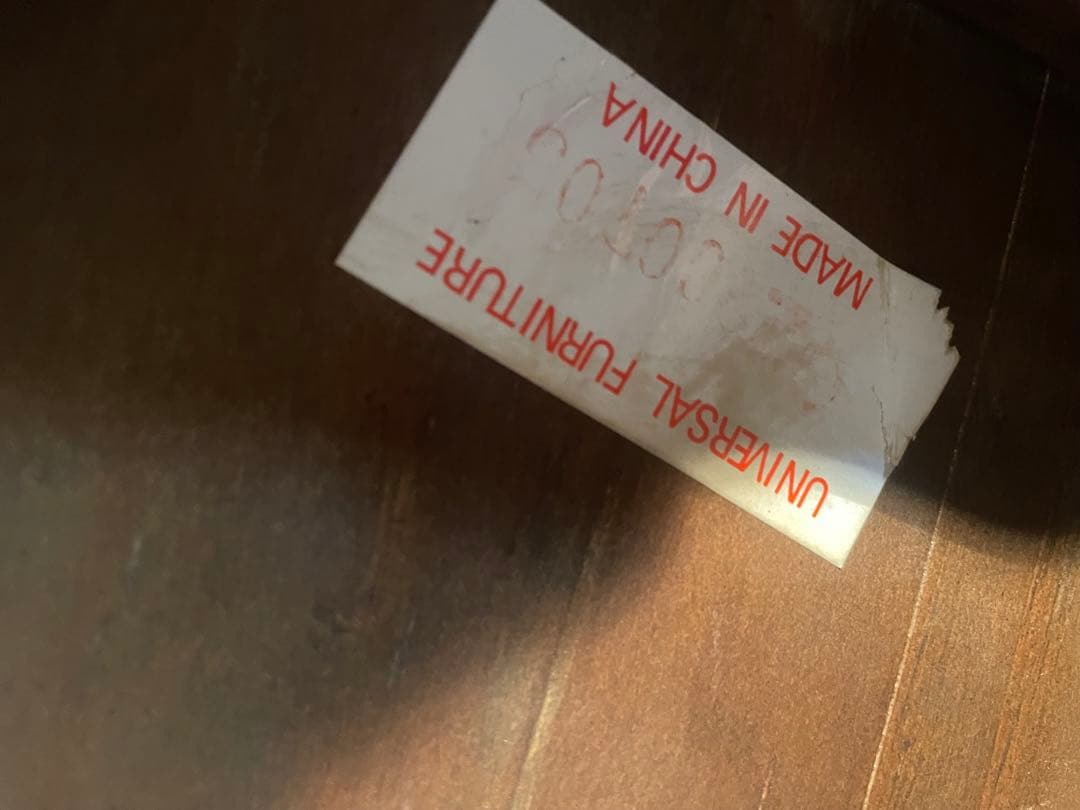 ユニバーサルファニチャー 猫脚サイドテーブル 高級クラシック　現状品