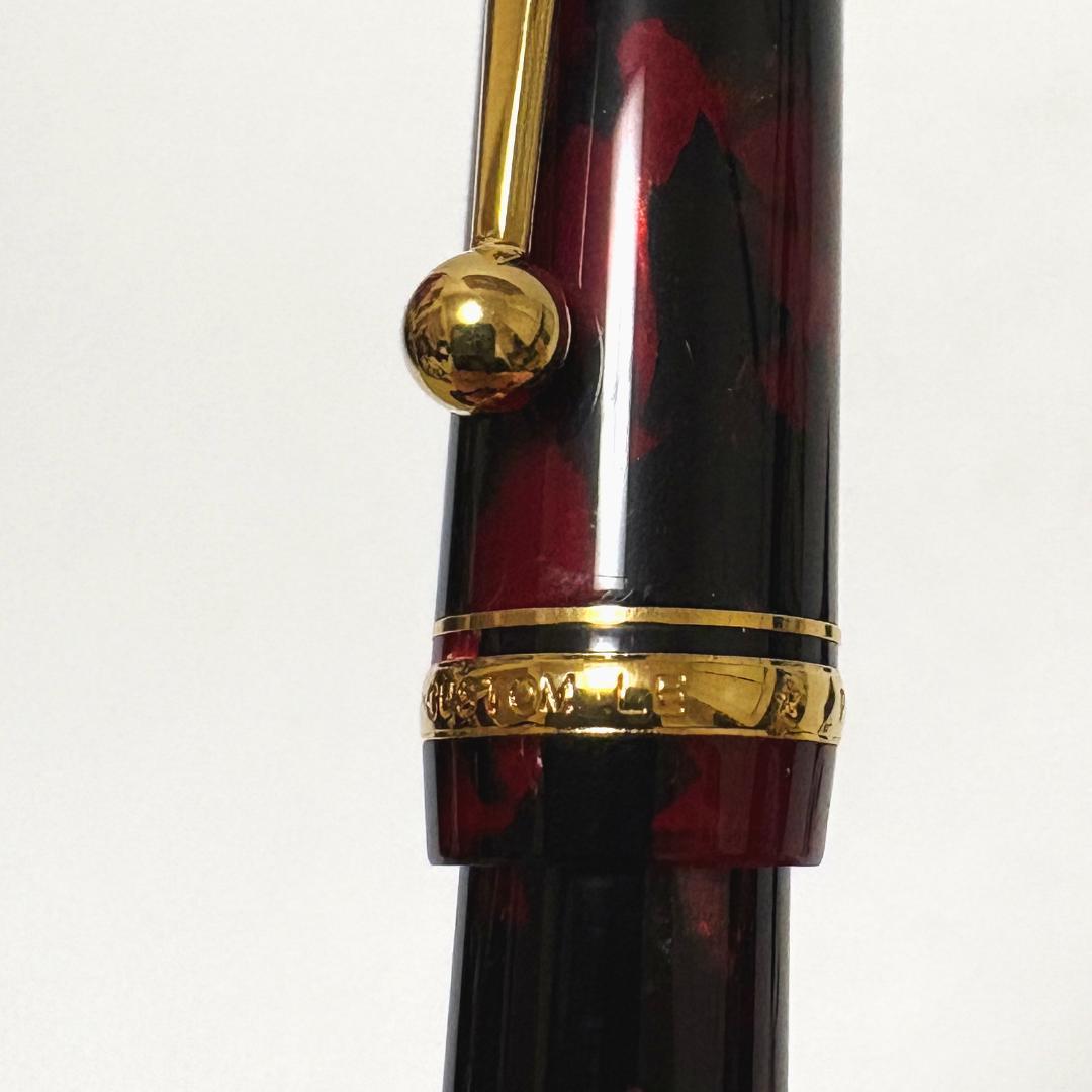 【美品】PILOT ボールペン CUSTOM LEGANCE2 レッド