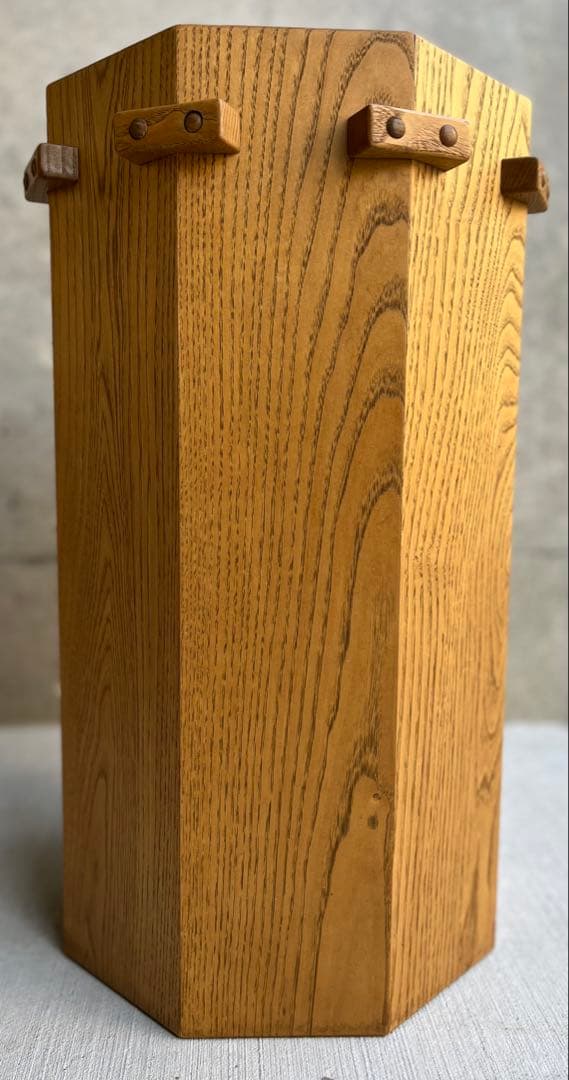 栗の木　無垢材　栗の木の傘立て