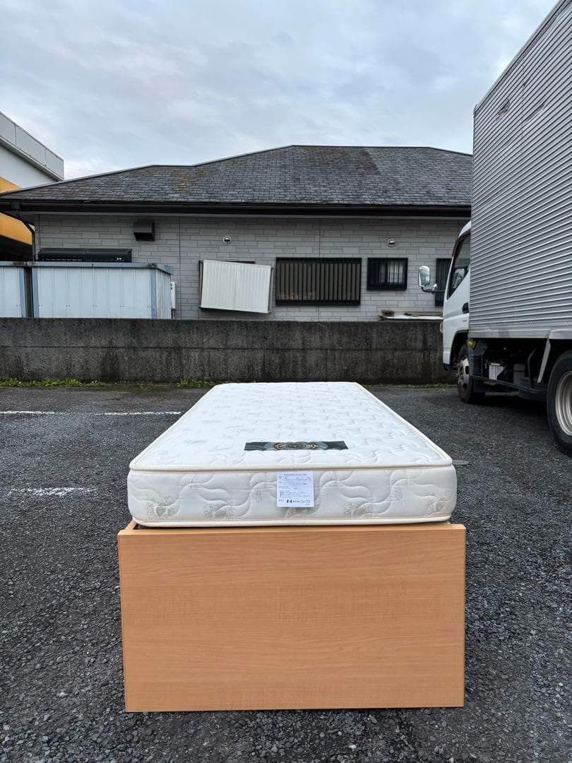 ②国産マットレス セミシングル