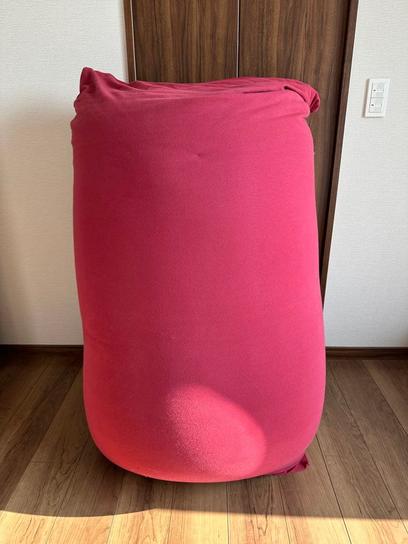 ★美品★ Yogibo Max ヨギボー 最大サイズ ビーズソファ レッドカラー