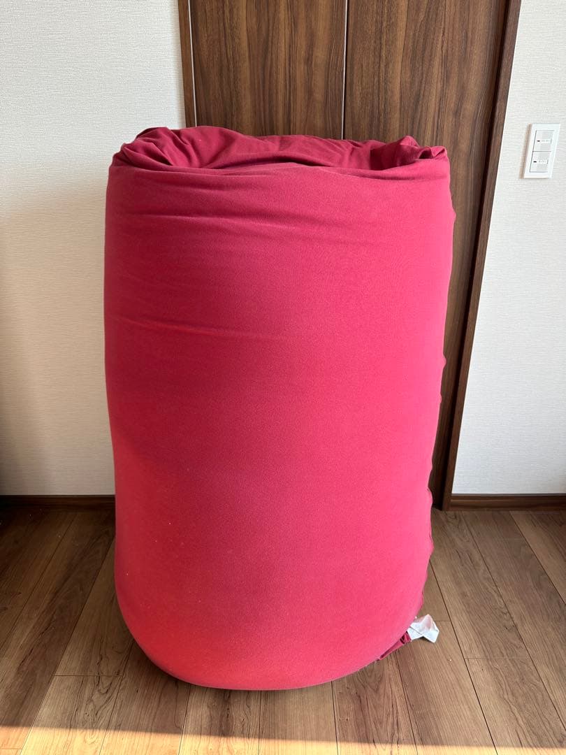 ★美品★ Yogibo Max ヨギボー 最大サイズ ビーズソファ レッドカラー