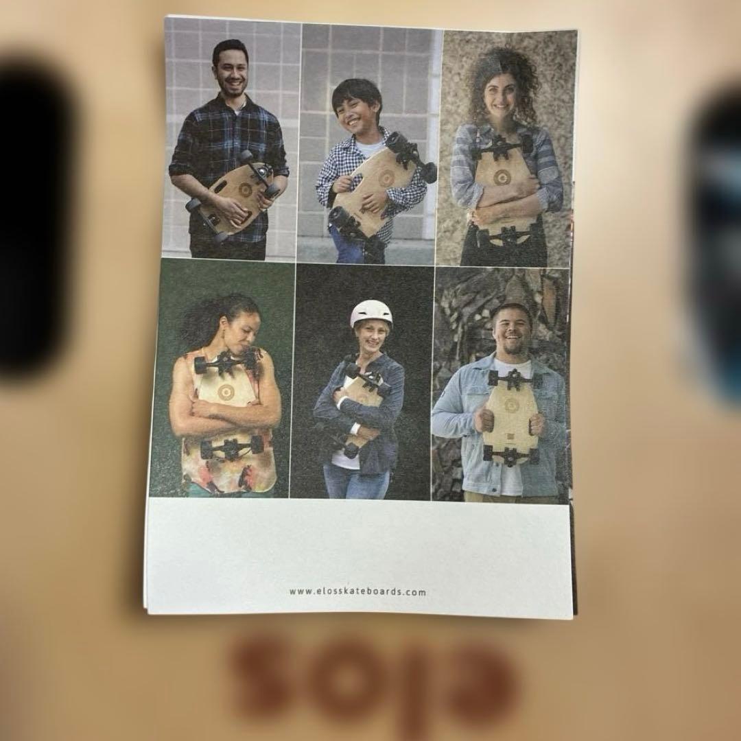 N*8様 未使用　Elos Skateboard バーチ材 エアロダイナミック