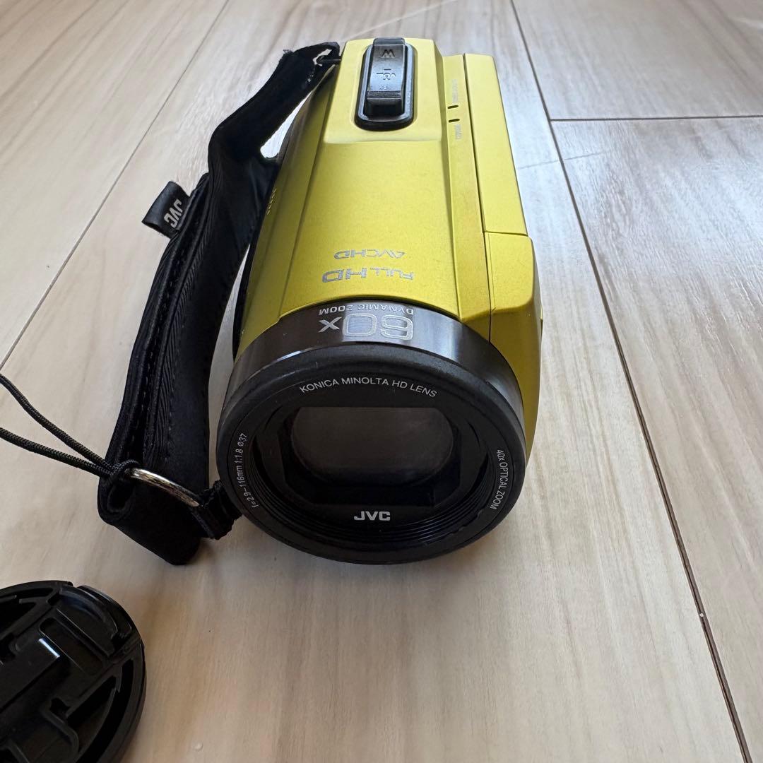 JVC EverioR GZ-R480-Y シトロンイエロー 本体おまけ付き