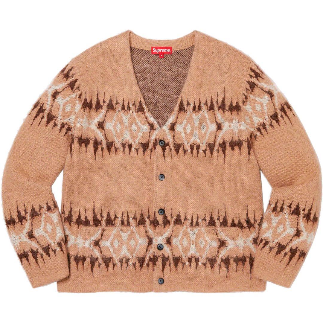 トップス Supreme Abstract Stripe Cardigan XL