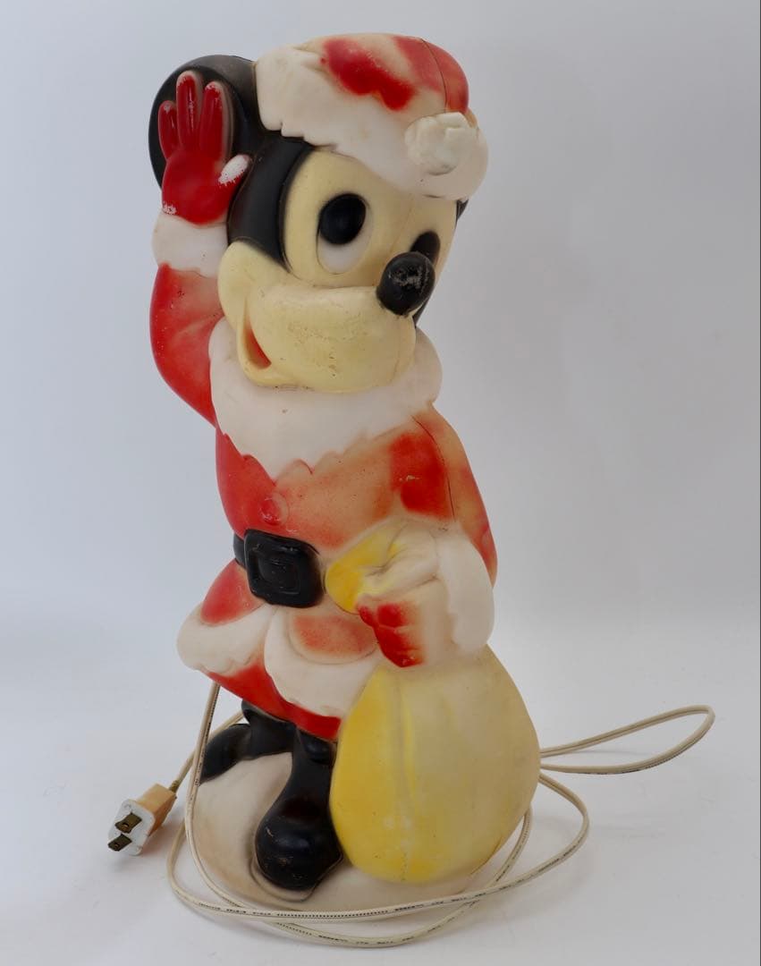 ビンテージ・ミッキーマウス・クリスマス・ランプ 39cm