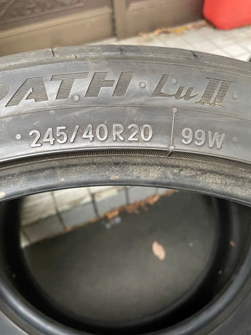 【即購入希望‼️】245/40r20 TOYO TRANPATH LuII21年製