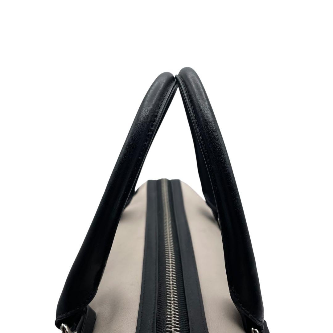 希少 美品 コーチ ボストンバッグ ハンドバッグ レザー タッセル バイカラー