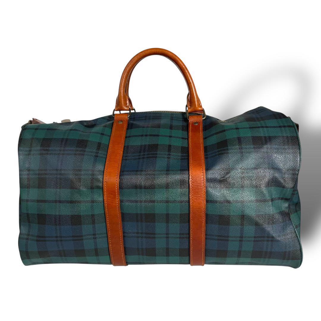 Vintage Polo Ralph Lauren チェック美品　ボストンバッグ