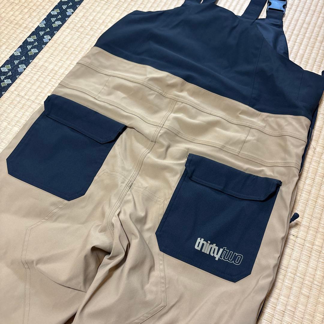 thirtytwo ビブパンツ XLサイズ 美品