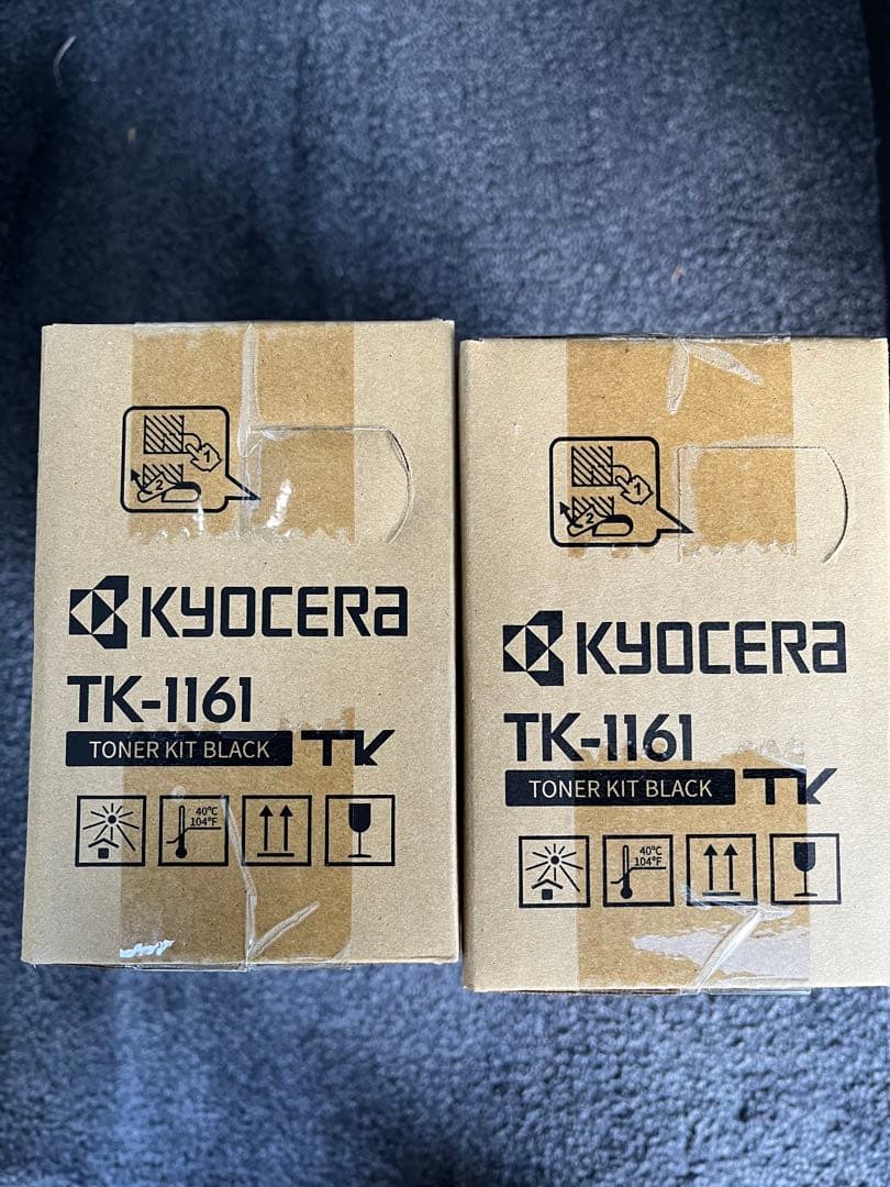 KYOCERA TK-1161 トナーカートリッジ ブラック 2個セット　純正品