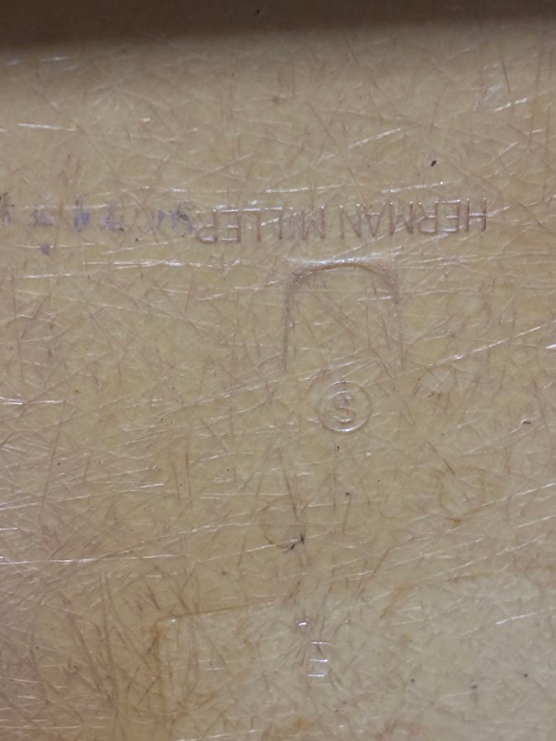 ビンテージHarmanmirrorハーマンミラー60.70年代シェルチェー椅子