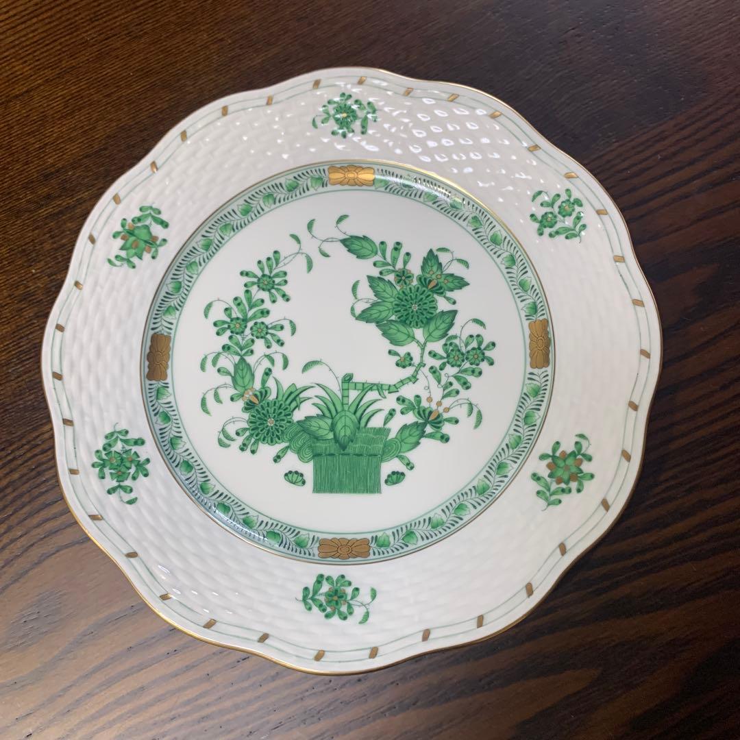 美品☆ヘレンド ①インドの華 19cmプレート