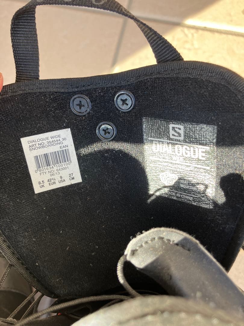 ちゃあさん　SALOMON DIALOGUE WIDE スノーボードブーツ