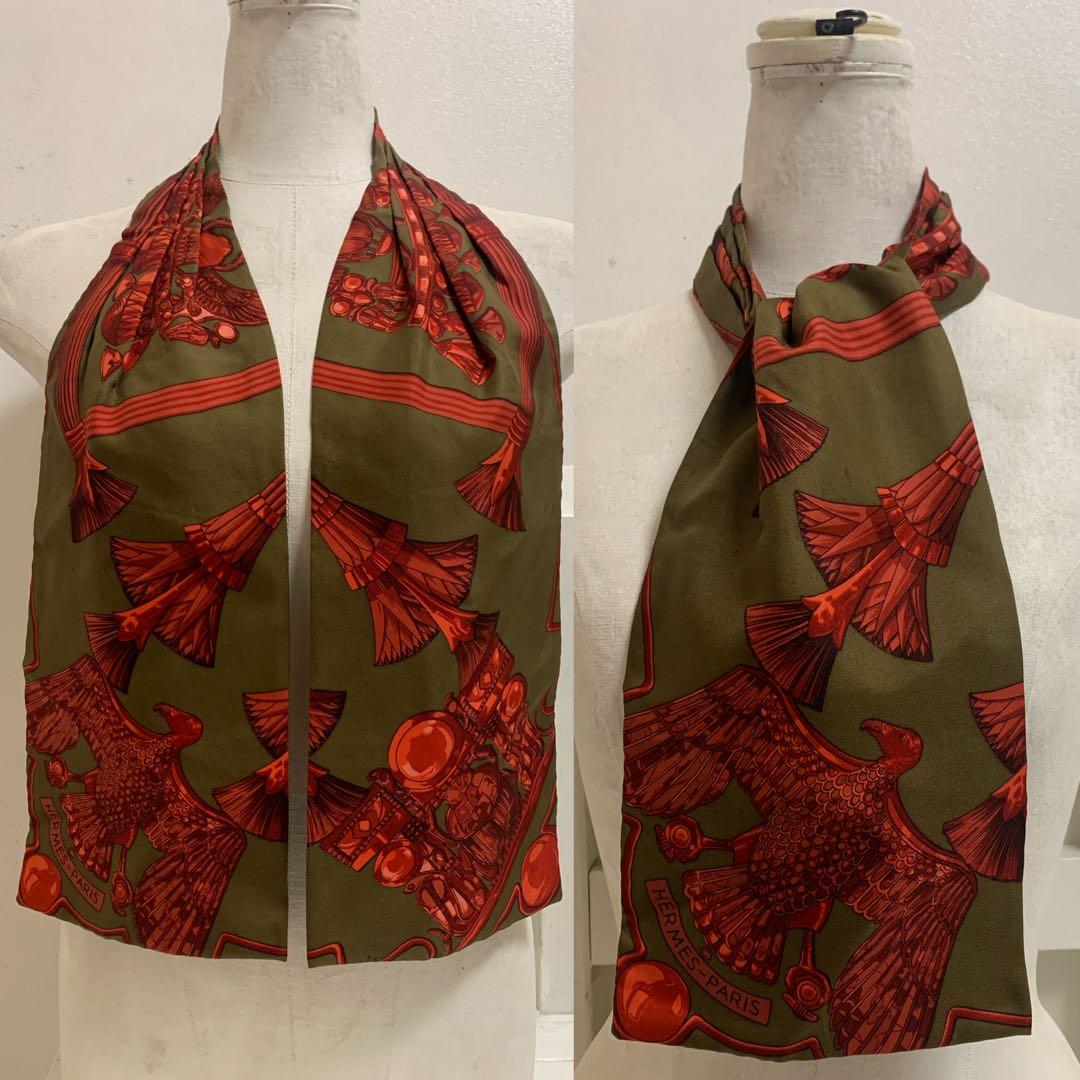 HERMES PARIS マルジェラ期(1997s〜 フランス製 アスコットタイ