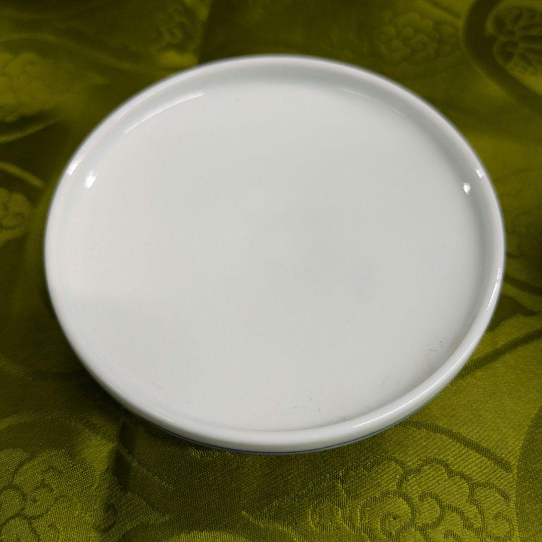 新品　翠山菊紅葉　受皿付　茶碗蒸し　10客　有田焼