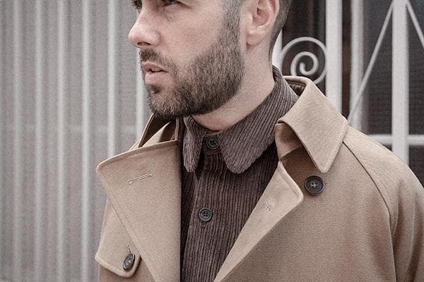 【良品】S.E.H KELLY コーデュロイ ラグラン オーバー シャツ M