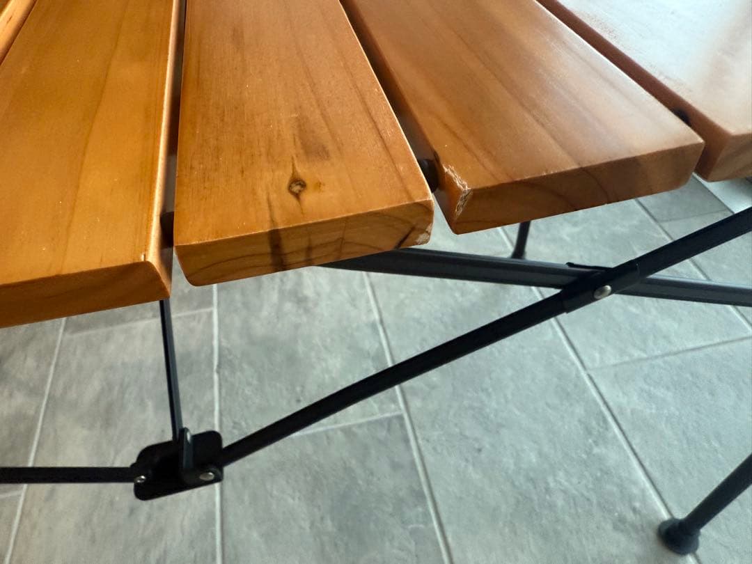 アルペンアウトドアーズ限定　コールマン ウッドロールテーブル110