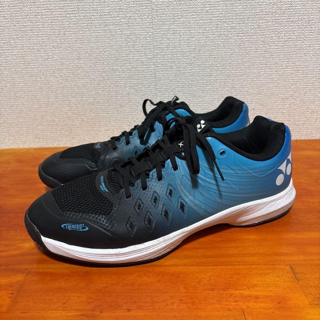 テニス 27.5cm ヨネックス パワークッションエアラスダッシュ4 ワイドGC