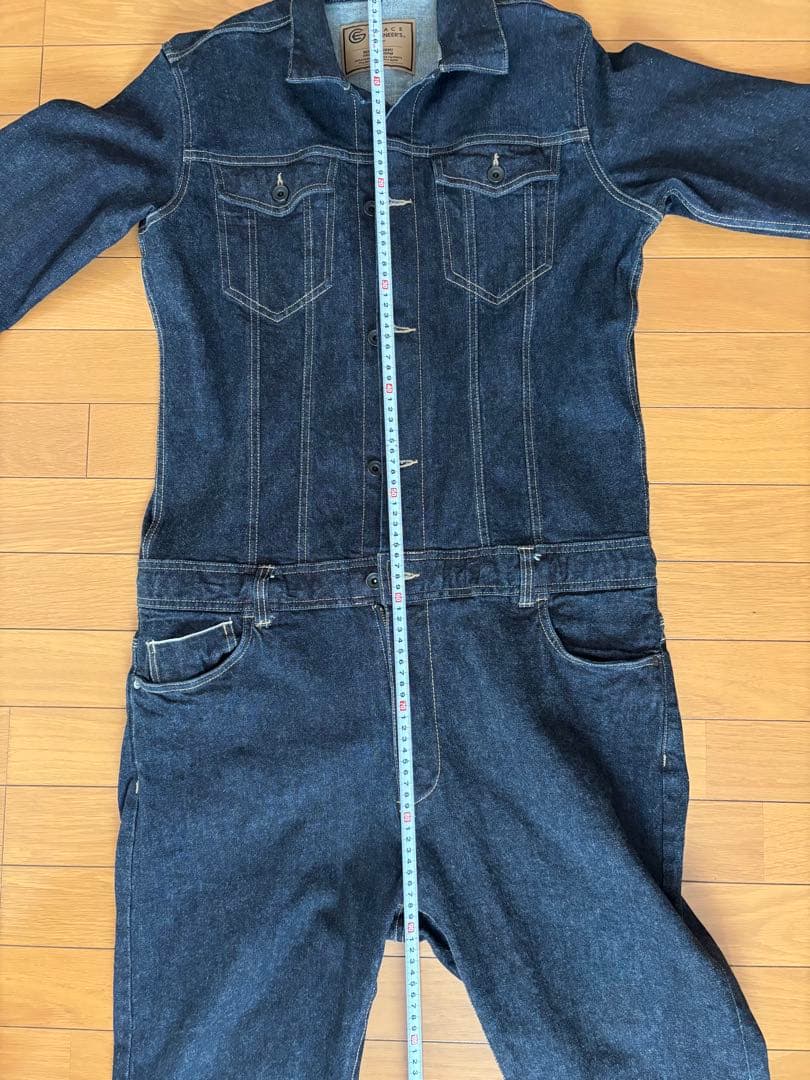 GRACE ENGINEERS 日本綿布 コラボ デニム オールインワン