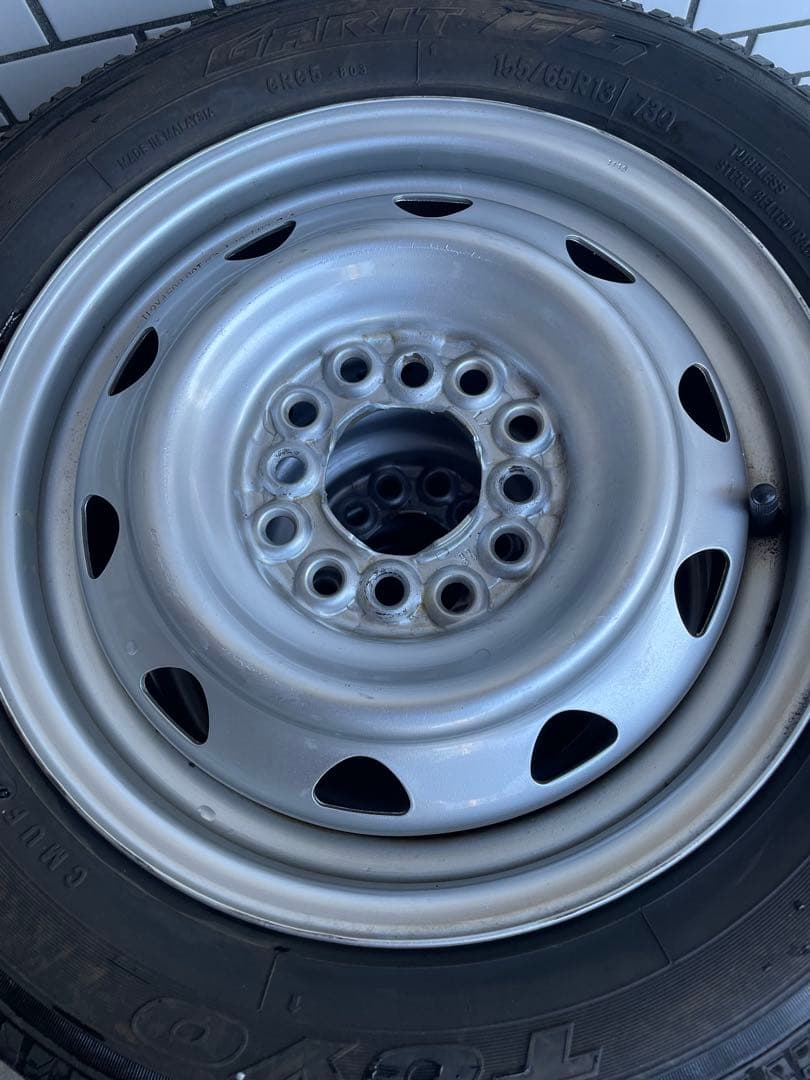 GARIT G5・軽自動車スタッドレスタイヤ .ホイール 4本セット