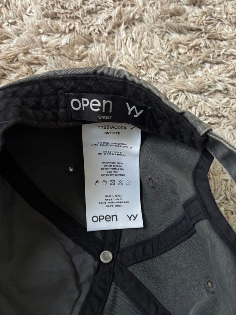 open YY キャップ