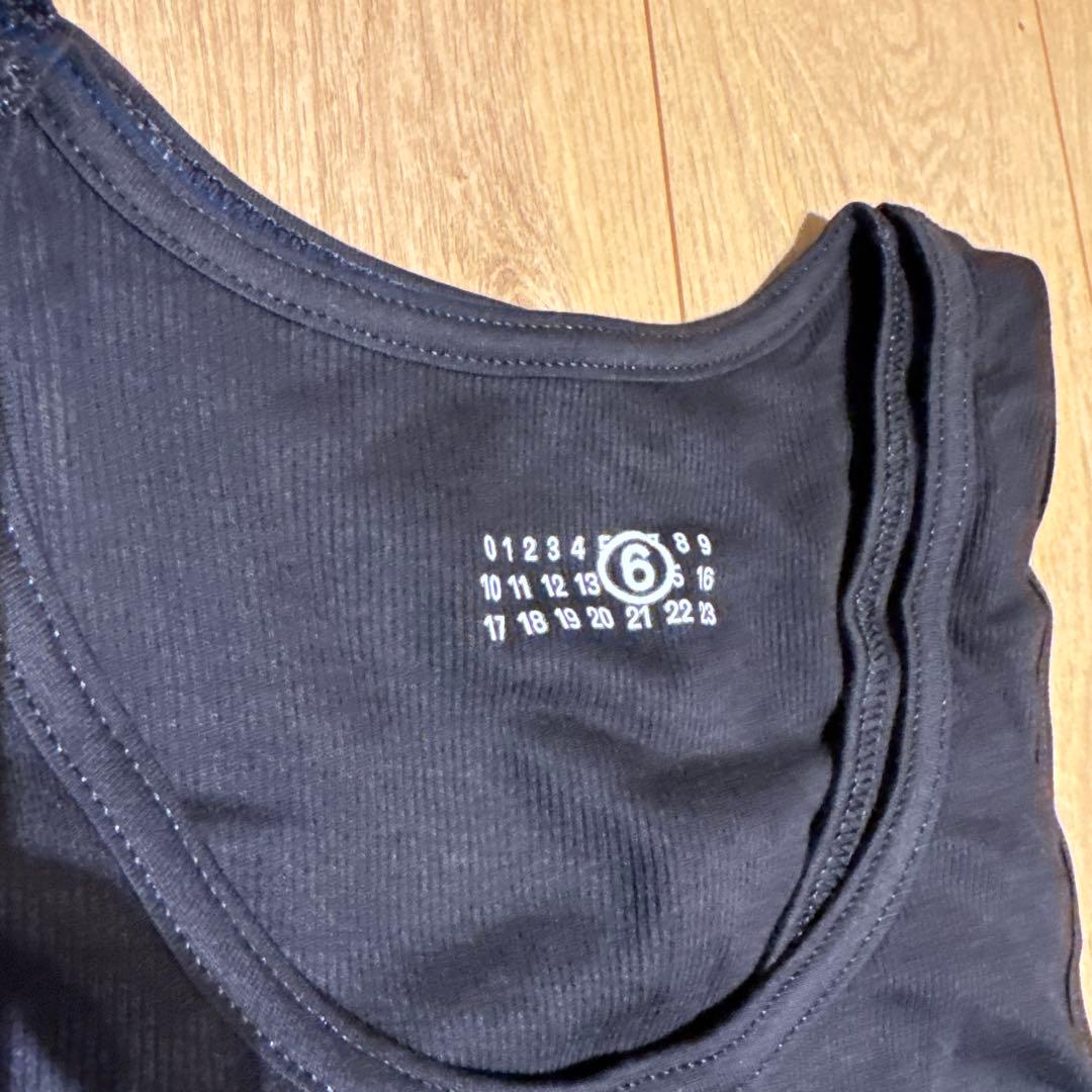 Supreme メゾンマルジェラ　ブラック タンクトップ 新品タグ付き